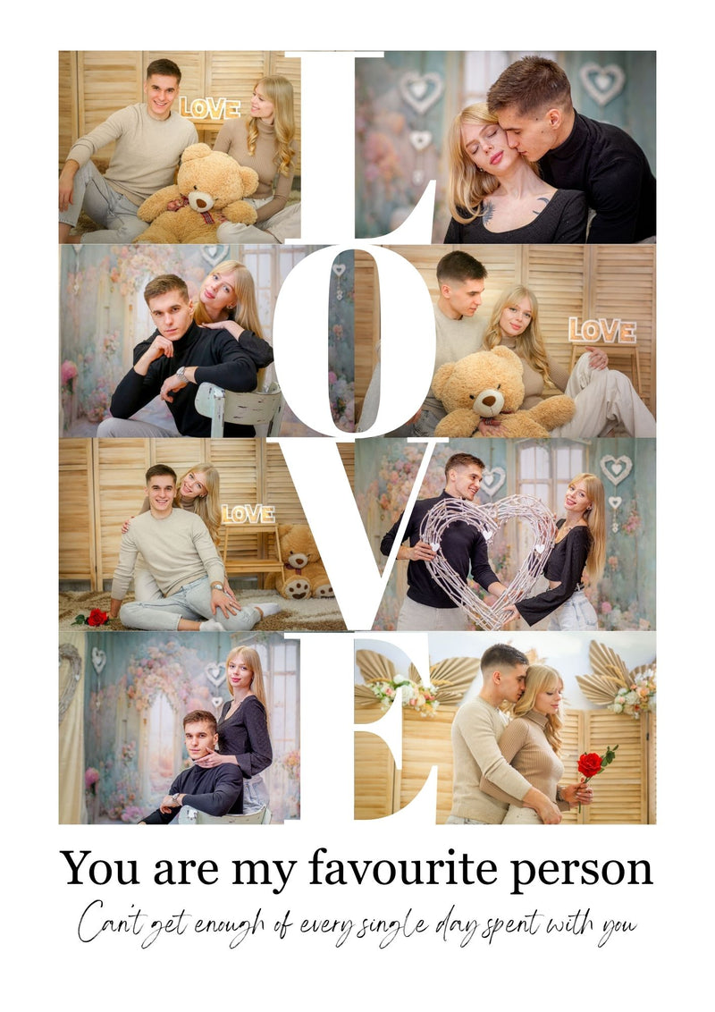 персонализиран подарък за двойка – мигове в любов