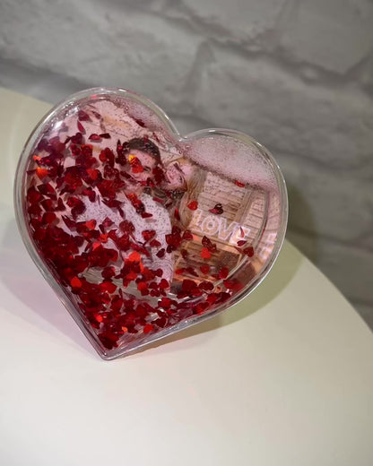 Преспапие “Сърце, изпълнено с любов”